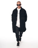 Oversized Black Cachet Jacket with Pockets (8)