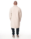 Oversized Beige Cachet Jacket with Pockets (6)