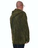 Men's Oversized Wellsoft Cardigan With Pocket Khaki (7)