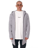 Men's Long Cardigan Grey (2)