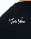 Men's Black Oversized Basic Sweatshirt (5)