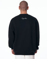 Sweatshirt Basique Oversize pour Hommes "Martin Valen" Noir