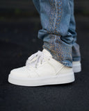 Men's High Sneakers in White (10)