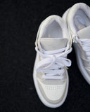 Men's Bicolor High Sneakers in Gray-White (6)