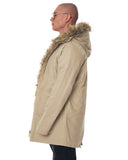 MV Parker-Style Jacket with Furry Trim in Beige (4)