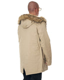 MV Parker-Style Jacket with Furry Trim in Beige (5)