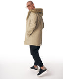 MV Parker-Style Jacket with Furry Trim in Beige (10)
