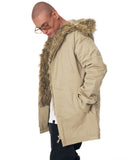 MV Parker-Style Jacket with Furry Trim in Beige (11)