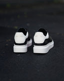 Men’s Crowned Chunky Sneakers Shoes in Black and White (18)