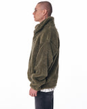 Men's Half Zip Borg Sweatshirt (4)