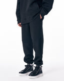 High Collar Half Zip Black Tracksuit (6)