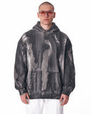 Dark Tie-Dye Pattern Hoodie Street Style