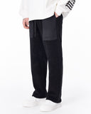 RebellionFire Street Style Black Fleece Sweatpants