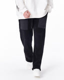 RebellionFire Street Style Black Fleece Sweatpants (5)