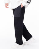 RebellionFire Street Style Black Fleece Sweatpants (6)