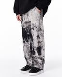 Black and White Bicolor Tie Dye Jeans (3)