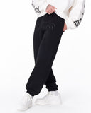 "Fell Better" Men's Embroidered Black Jogger (6)
