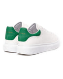 Martin Valen Men's Chunky Sneakers in White and Green (3)