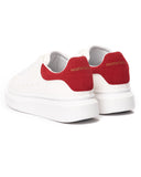 Chunky Sneakers Shoes White-Red (3)