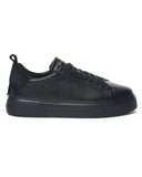 Black Bobe Suede Belted New Sneakers For Men