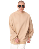 Men's Oversized Sweatshirt X-Mark Cream (7)