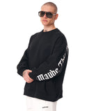 Men's Oversized Sweatshirt Another World's Hell Black (3)