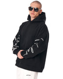 Men's Oversized Hoodie Martin Valen Black (2)