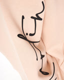 Men's Oversized Hoodie Martin Valen Beige (7)