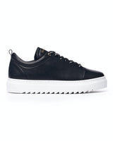 Hommes Bas Sneakers Basket Noir-Blanc