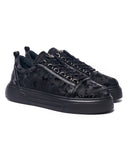 Men's Casual Sneakers Crowned Camouflage Black (2)