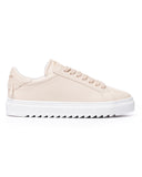 Beige Low Top Sneakers in For Men