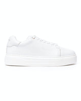Rizz Lizz Baskets en Cuir Véritable Blanches