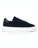 Arc Suede Genuine Leather Shoes Black