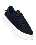 Arc Suede Genuine Leather Shoes Black (4)
