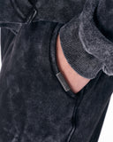 Urban Style Washed Anthracite Tracksuit with Zipper (2)