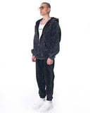 Urban Style Washed Anthracite Tracksuit with Zipper (14)