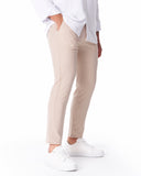 Men's Trousers Pants Light Fabric Beige (6)
