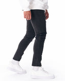 Men's  Jeans With Rips In Smoked Gray (2)
