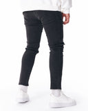 Men's  Jeans With Rips In Smoked Gray (3)
