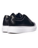 Men's Slip On Sneakers Shoes Black (3)
