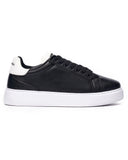 Men's Casual Sneakers Iconic Black-White