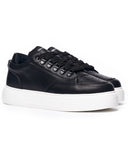 Men's Low Top Sneakers Shoes Black (2)