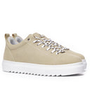 Men’s Low Top Suede Sneakers Shoes Beige (2)