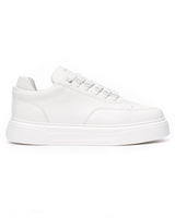 Herren Low Top Sneakers mit in Weiss