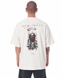 Z-Rebel Water-Based Print Oversized White T-shirt (8)