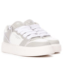 Men's Bicolor High Sneakers in Gray-White (2)