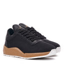 Men’s Dual Tone Chunky Sneakers Shoes in Black (2)