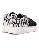 Chunky Sneakers Zebra Zipper Shoes (2)