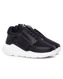 Men's Chunky Sneakers Turtle Casual Shoes Black (2)