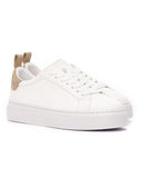 Bobe Suede Belted New Sneakers White Beige (3)